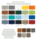 Casual Comfort Oceanside Glider - 5' with Cupholder   - CC-178