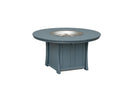 Casual Comfort Bay Shore Round Conversation Fire Pit Table 46" x 30" High 46FP-DINING