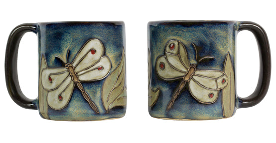 Mara Round Mug 16 oz - Dragonfly 510E4 -
