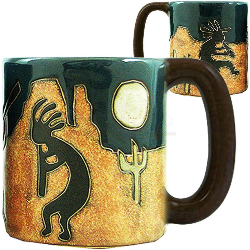 Mara Round Mug 16 oz Desert Kokopelli  - 510G7