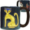 Mara Round Mug 16 oz Cats in Blue  510P3