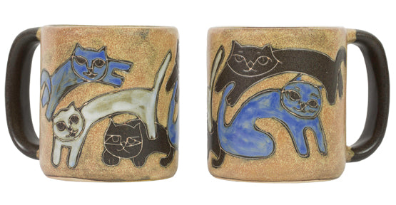 Mara Round Mug 16 oz Kitties   510T2  Ships end of October