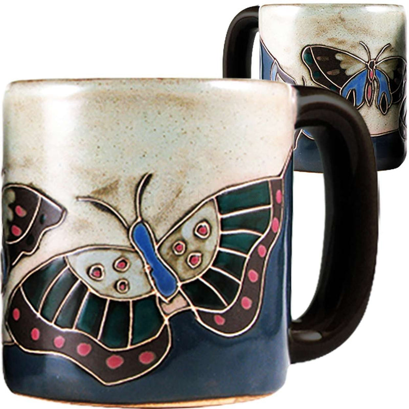 Mara Round Mug 16 oz Butterfly Blue  510U8 Ships end of October
