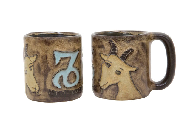 Mara Stoneware Zodiac Coffee Mug 16 oz - Capricorn  510X0