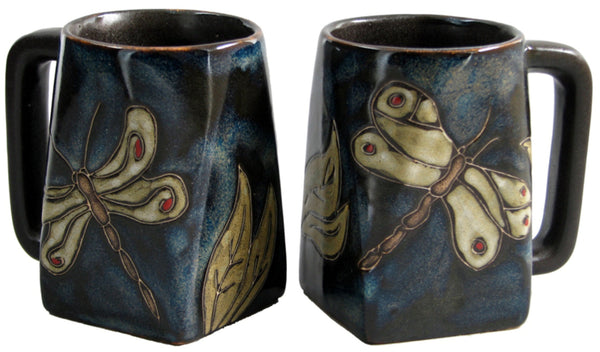 Mara Square Bottom Mug 12 oz - Dragonfly 511H4