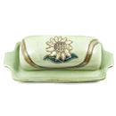 Mara Stoneware Butter Dish  -Sunflower  565SF