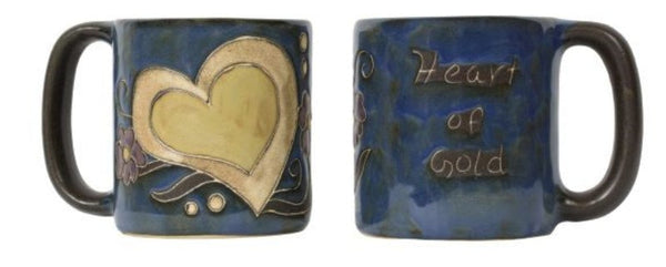 Mara Round Mug  16 oz  - Heart of Gold 610C1