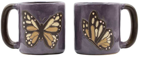Mara Round Mug 16 oz -Monarch Butterfly 610D6-