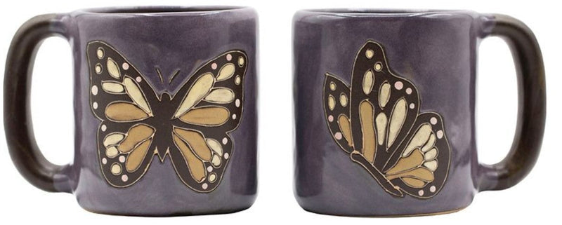 Mara Round Mug 16 oz -Monarch Butterfly 610D6-