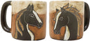 Mara Round Mug  16 oz  - Horses  610F3 Ships mid June