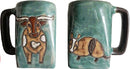 Mara Square Bottom Mug 12 oz - Texas/Southwest Wildlife  611A7