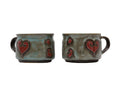 Mara Stackable Soup Mug 16 oz - Hearts   623HT  Set/2