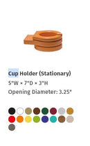 LuxCraft Poly Cup Holder - Stationary - PSCH