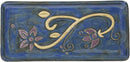 Mara Stoneware Sushi - Appetizer Plate  - Lillies 692LY -