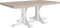 LuxCraft 4' x 6' Rectangular Table Dining Set   46RTS3