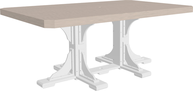 LuxCraft 4' x 6' Rectangular Table Dining Set   46RTS3