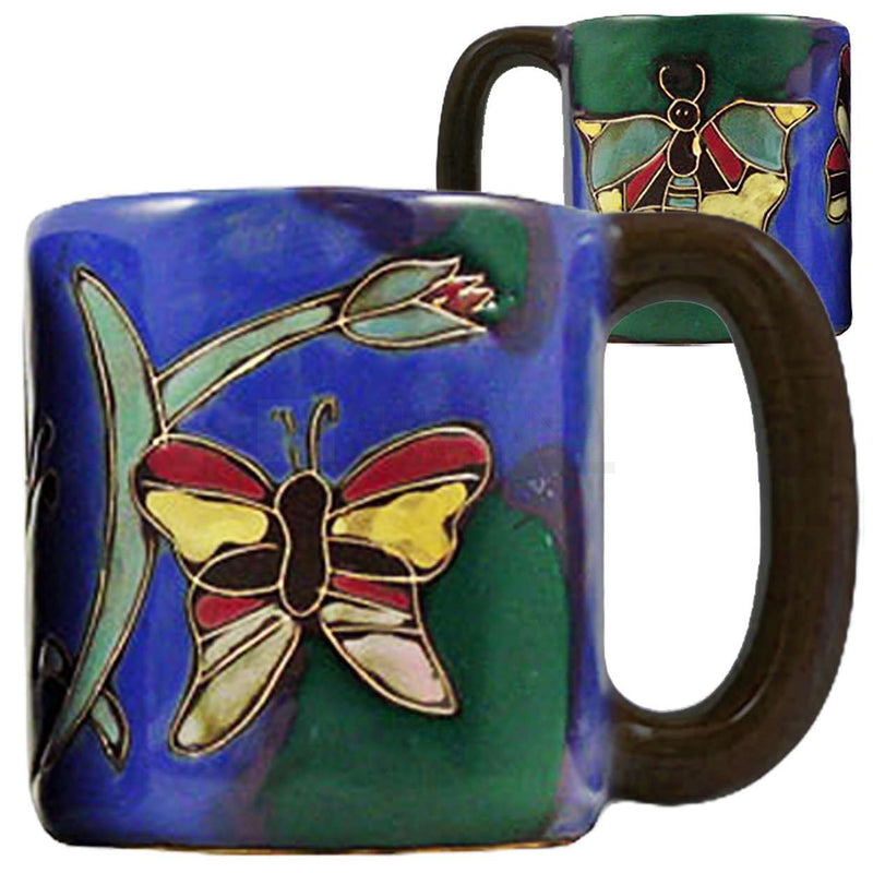 Mara Round Mug 16 oz - Butterflies   510A3
