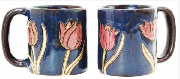 Mara Round Mug 16 oz - Tulip Flower - 510D6 -