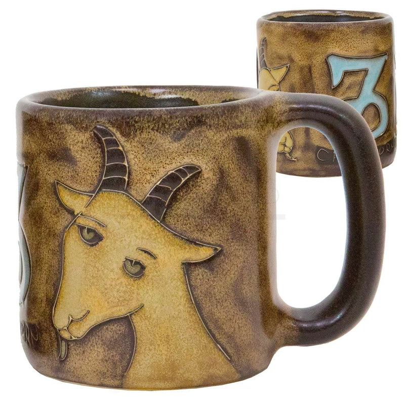 Mara Stoneware Zodiac Coffee Mug 16 oz - Capricorn  510X0