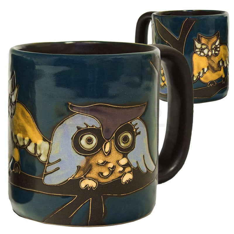 Mara Round Mug 16 oz - Owls on Branch 510W6