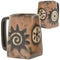 Mara Square Bottom Mug 12 oz - Native Symbols   511A1