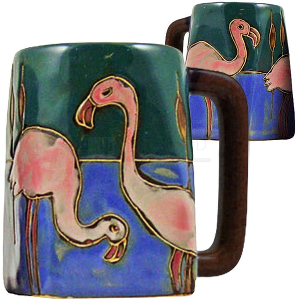 Mara Square Bottom Mug 12 oz - Flamingo   511D9