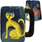 Mara Square Bottom Mug 12 oz - Cats - Blue   511V9