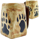 Mara Square Bottom Mug 12 oz - Bear Paws  511X8