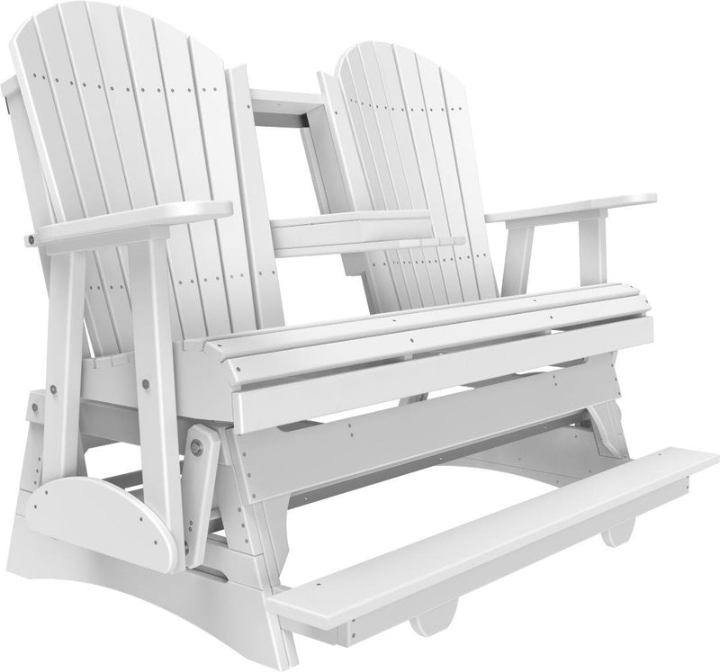 LuxCraft Adirondack Balcony Glider -  5' with Drop Down Console