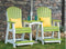 LuxCraft Adirondack Balcony Chair  -Tete-A-Tete Set  PABC-BTT (2 Chairs & TT)