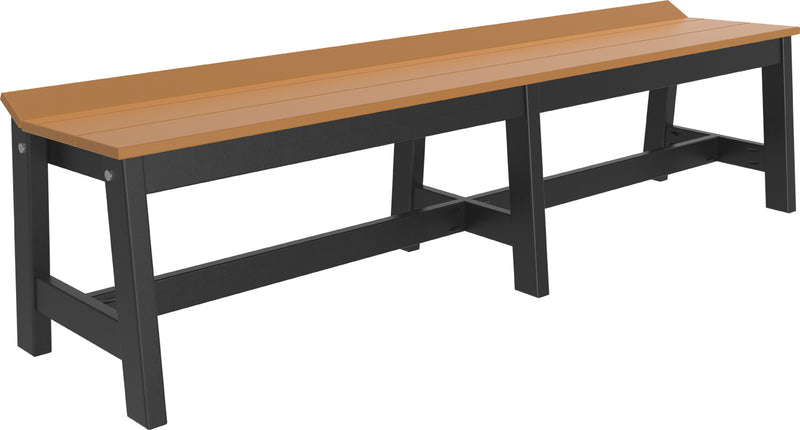 LuxCraft Cafe Dining Bench 72"   CDB72