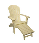 Casual Comfort Oceanside Adirondack with Pullout Ottoman  CC-152
