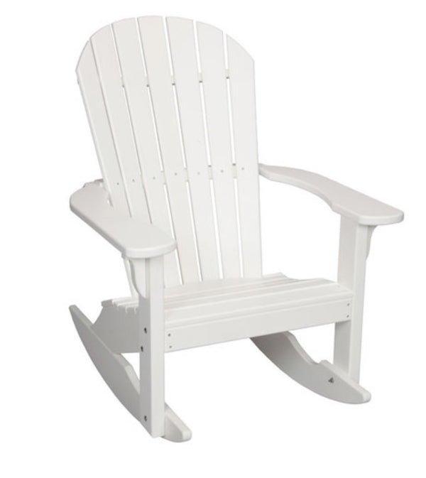 Oceanside Outdoor Poly Lumber Double Glider with Cupholder - Leaders  Furniture