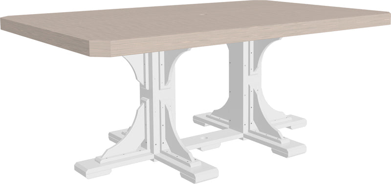 LuxCraft 4' x 6' Rectangular Table - Counter Height    P46RT-C