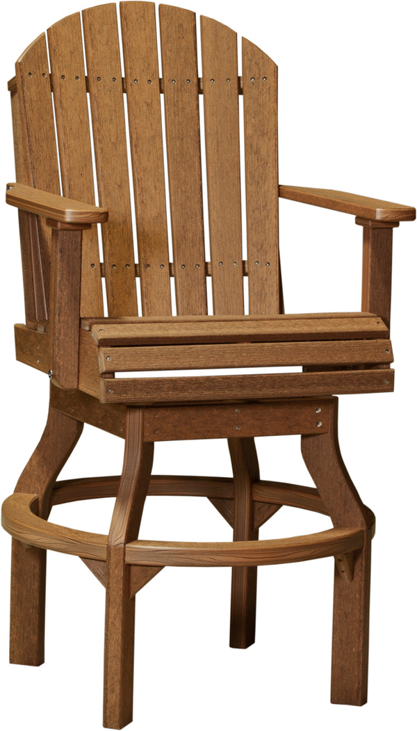 LuxCraft Adirondack Swivel Chair - Bar Height   (PASC)  Set of 2 Chairs