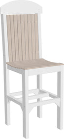 LuxCraft  Regular Chair - Bar Height   (PRC)  Set of 2 Chairs
