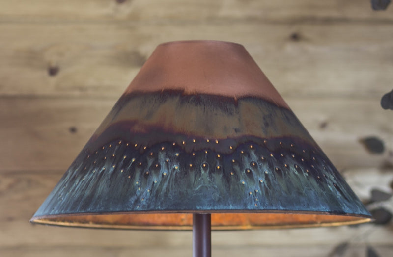 Copper Lamp Shade - Round