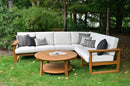 LuxCraft Lanai Deep Seating Sofa - Loveseat-Corner Unit (Table Available Separately)